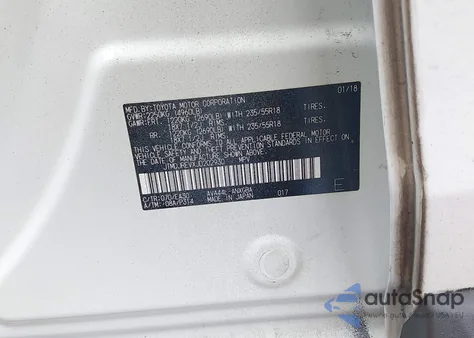 2018 Toyota Rav4 Hybrid Limited from USA, damaged, VIN JTMDJREVXJD202930